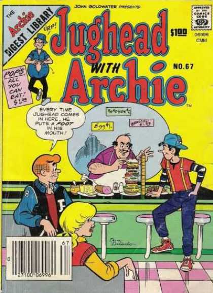 Jughead with Archie Digest 67 - Sandwiches - Library - Bar Stools - Eat - 100