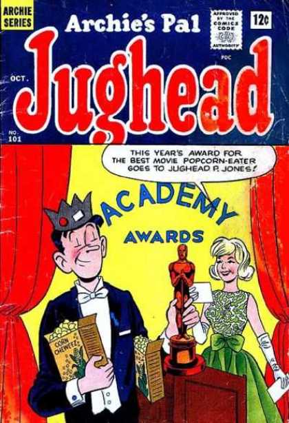 Jughead 101 - Archie Series - Archies Pal - Approved By The Comics Code - Oct No 101 - Academy Awards