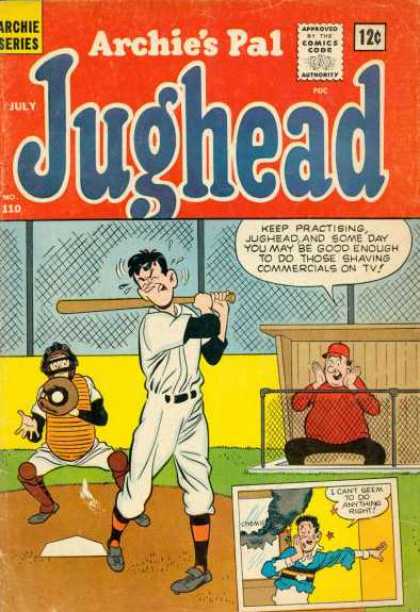 Jughead 110 - Umpire - Bat - Baseball - Field - Fence