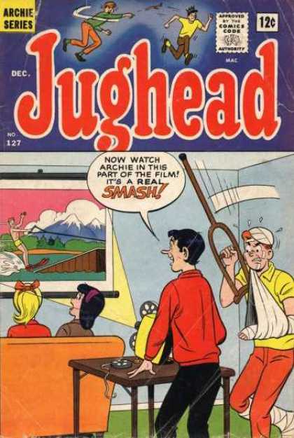Jughead 127 - Archie Series No 127 - Archie In Casts - Crutches - Film - Water Ski Jumping