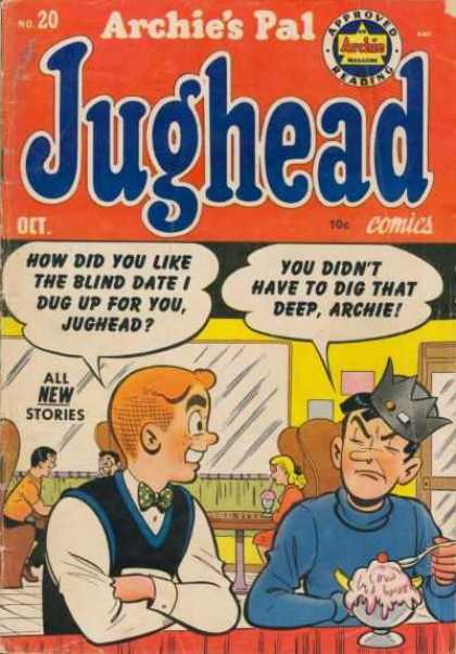 Jughead 20 - Archie - Ice Cream - Restaurant - Blind Date - Window