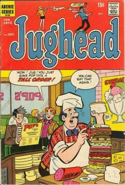 Jughead 200 - Sandwich - Diner - Sundae - Menu - Teens