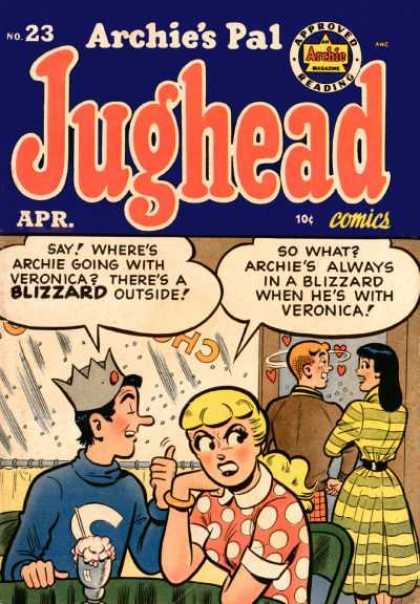 Jughead 23 - Betty - Veronica - Blizzard - Snow - Ice Cream