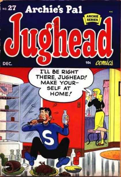 Jughead 27 - Refridgerator - Chicken - Eating - Make-up - Getting Ready