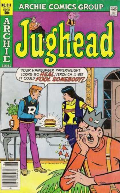 Jughead 311 - Betty Cooper - Riverdale - Crown - Hamburger - Spin Off