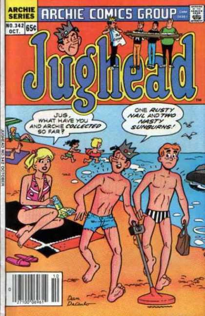 Jughead 342 - Archie Series - Man - Comics Code - Woman - Sand