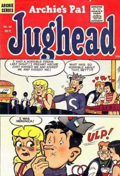 Jughead 38 - Archies Pals - Hearts - Pop - Crown - Hamburger