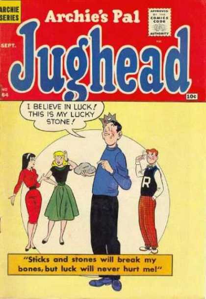 Jughead 64 - Archies Pal - Veronica - Betty - Sweater - Vintage