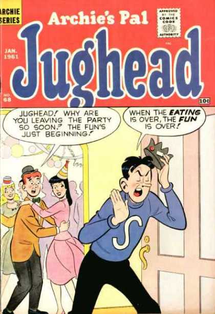 Jughead 68 - Veronica - Balloons - Party Hats - Bow Tie - Pink Dress