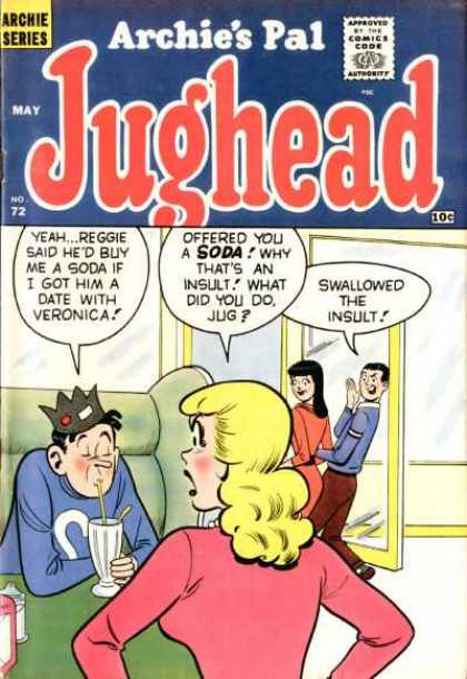 Jughead 72 - Archie Series - Approved By The Comics Code - May - Woman - Man