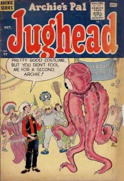 Jughead 77 - Archie - Oct No 77 - Octopus - Riverdale - High School