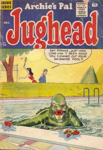Jughead 79 - Archie - Speech Bubble - Swimming Pool - Water - 12 Cents