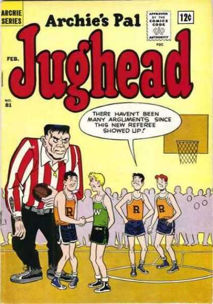 Jughead 81 - Basketball - Referee - Team - Archies Pal - February