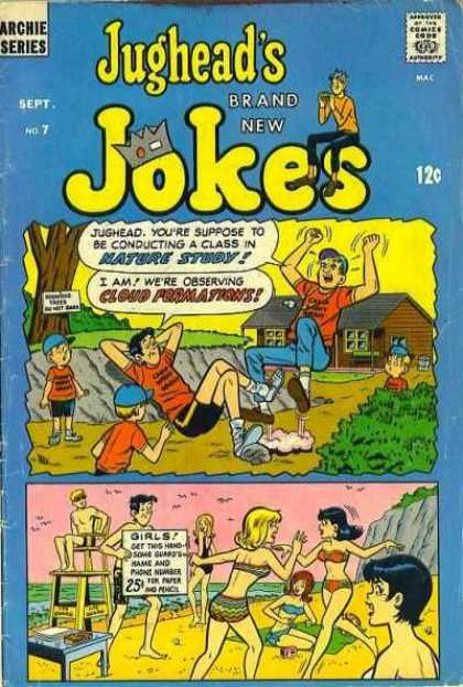 Jughead's Jokes 7 - Jughead Jones - Archie Comics - Summer Camp - Girls - Beach