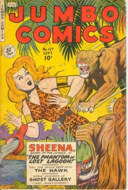 Sheena Jumbo Comics 127 - Sheena