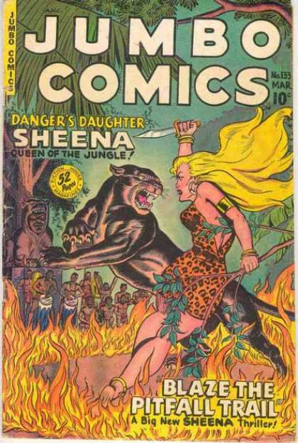 Knife - Tree Jumbo Comics 133 - Knife - Tree