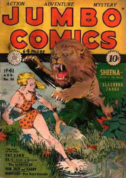 Jumbo Comics 30 - Lion