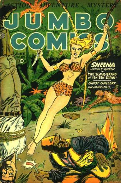 Sheena - Leopard Jumbo Comics 64 - Sheena - Leopard