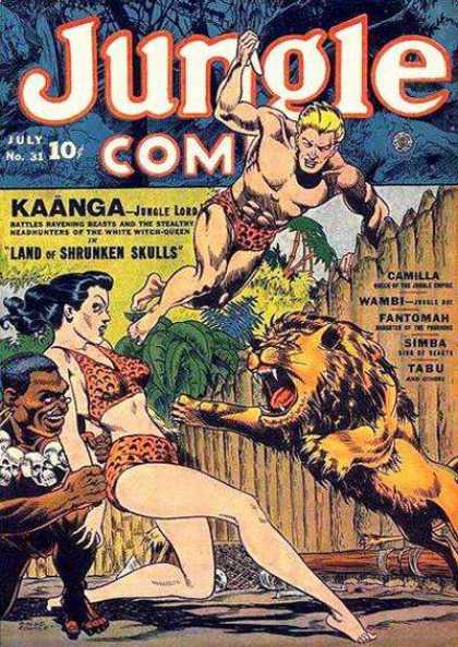 Jungle Comics 31 - July - No31 - Kaanga - Tiger - Camilla