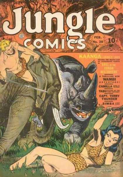 Jungle Comics 38
