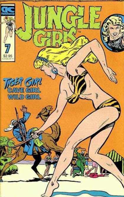 Jungle Girls 7 - Lady - Man - Fight - Earings - Matt Baker