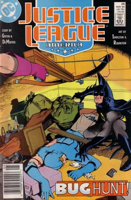 Justice League America 26 - Dc - Geffen - Dr Matters - Templeton - Rubinstein - Josef Rubinstein, Kevin Maguire