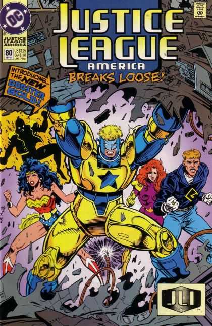 Justice League America 80 - Wonder Woman - Guy Gardner - Dc - Comic - Jla