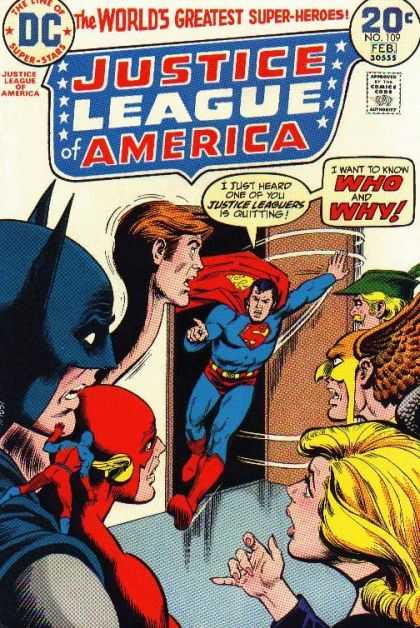 Justice League of America 109 - Superman - Batman - Green Arrow - Hawkman - Atom - Nick Cardy