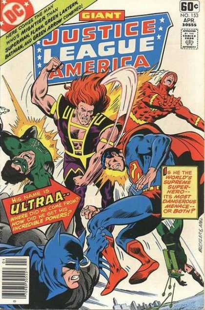 Justice League of America 153 - Superman - Flash - Green Lantern - Batman - Green Arrow - Richard Buckler