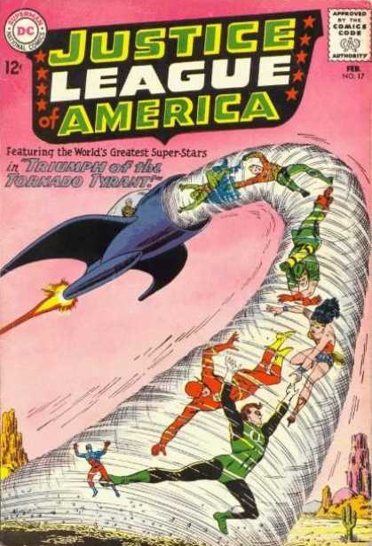 Justice League of America 17 - Aquaman - Wonder Woman - Flash - Atom - Green Lantern