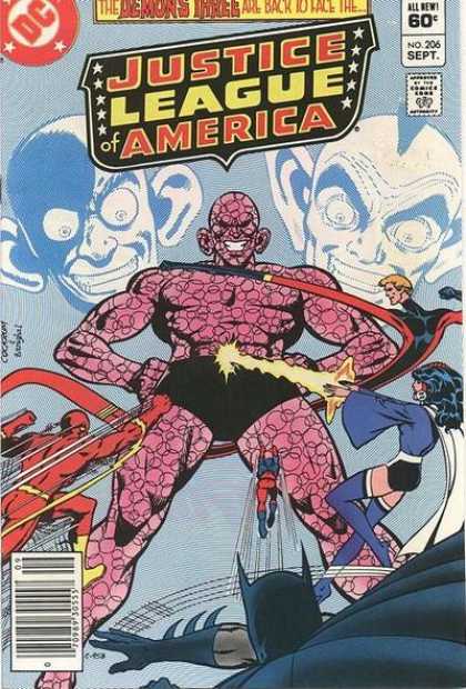 Justice League of America 206 - Superfriends - Dc - Stars - Batman - Big Ears - Dave Cockrum