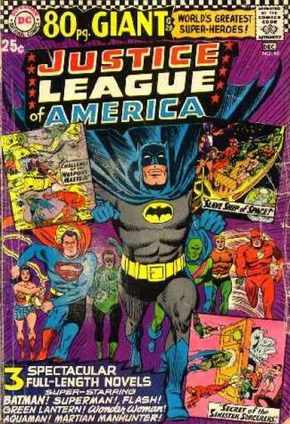 Justice League of America 48 - Dc Comics - Batman - Wonder Woman - Superman - Flash