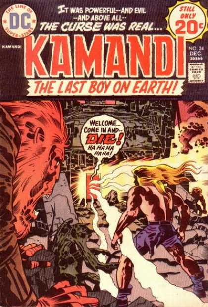 Kamandi 24 - Kamandi - Science Fiction - American - Super Hero - The Last Boy On Earth