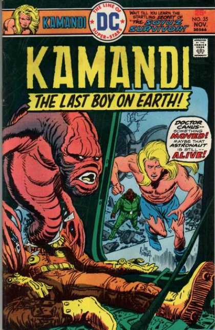 Kamandi 35 - November - Last - Boy - Alien - Monster