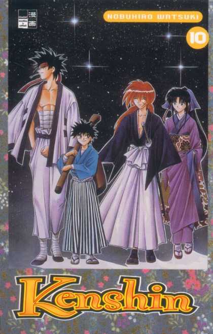 Kenshin 10 - Kenshin - Anime Comics - Girls And Boys - Magic - Weapons