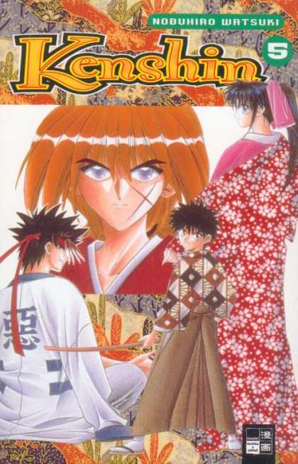Kenshin 5 - Nobushiro Watsuki 5 - Swords Man - Samurai - Manga - Young Woman