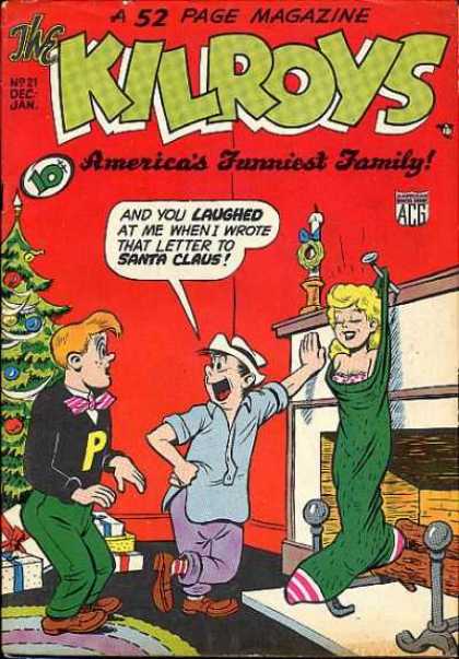 Kilroys 21 - Christmas - Funny - Stockong - Tree - Americas Funniest Family