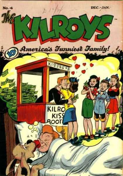 Kilroys 4 - Americas Funniest Family - Kissing Booth - Dream - One Dollar - Dog