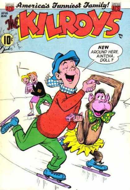 Kilroys 46 - Americas Funniest Family - Monkey - Snow - Man - Ice