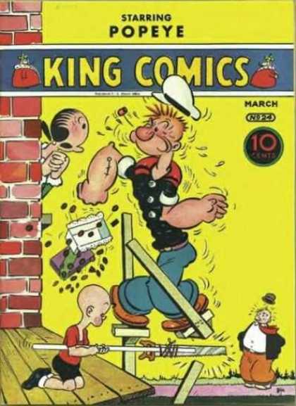 King Comics 24 - Olive Oyle - Wimpy - Henry - Popeye - Stilts