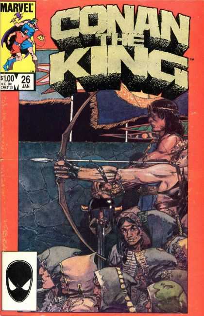 King Conan 26 - Warriors - Bows - Arrows - Stone - Sword