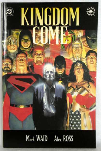 Kingdom Come 2 - Superman - Wonder Woman - Old Man - Black Mask - Red Mask - Alex Ross