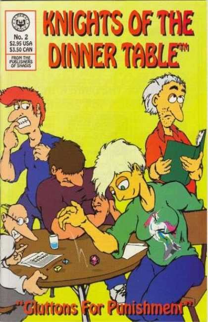 Knights of the Dinner Table 2 - Cluttons For Punishment - From The Publishers Of Shadis - Woman - Men - Book