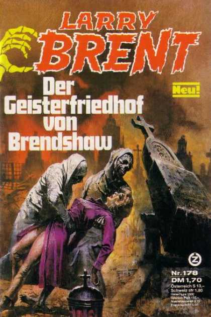 Larry Brent - Der Geisterfriedhof von Brendshaw