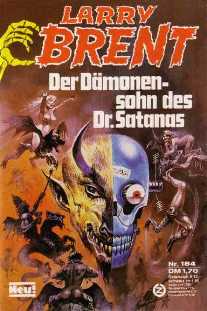 Larry Brent - Der Dï¿½monensohn des Dr. Satanas