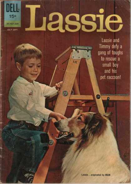 Lassie 58 - Dell Comics - Children - Dogs - Silver Age - Adventure Stories