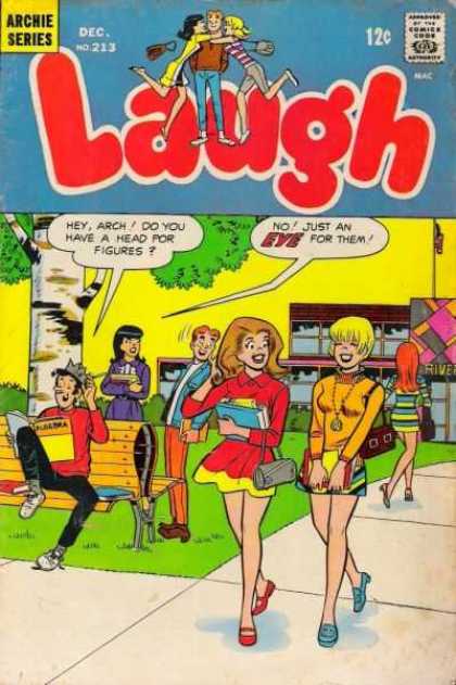 Laugh Comics 213 - Dec - No 213 - Arch - Walking - Sidewalk