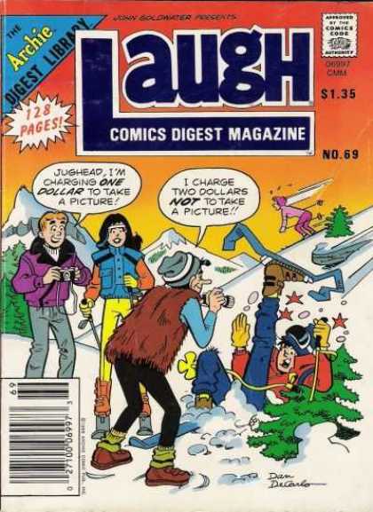 Laugh Digest 69 - Archie - Veronica - Jug Head - Skiing - Snow