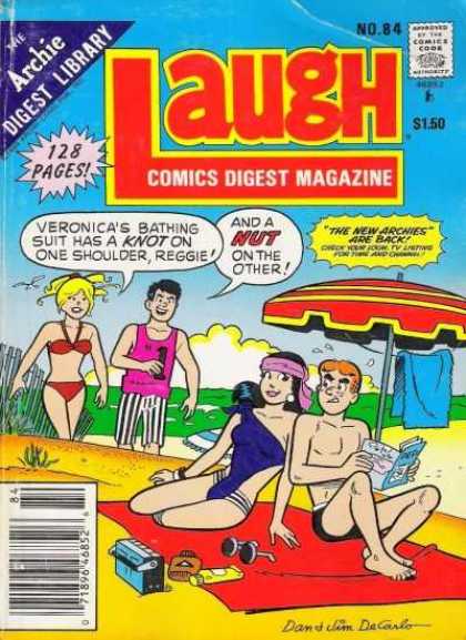 Laugh Digest 84 - Veronica - Reggie - Unbrella - Archie - Beach