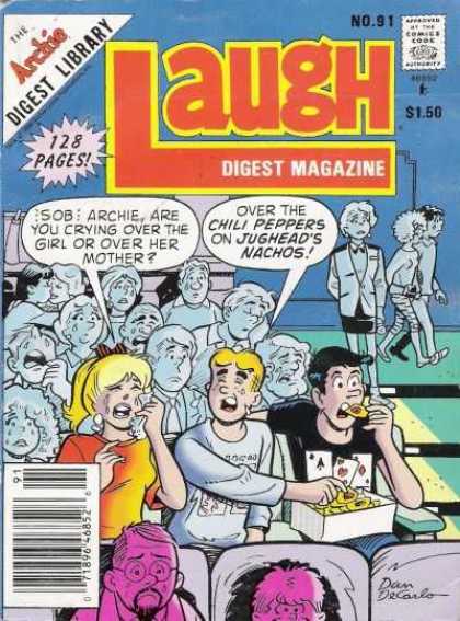 Laugh Digest 91 - Comics Code Authority - Speech Bubble - Betty - Archie - Jughead